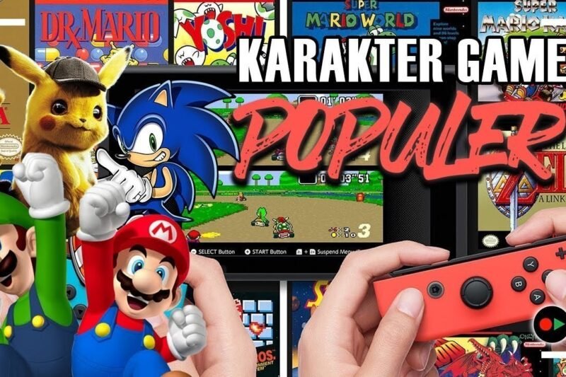 Karakter Game Paling Ikonik Abad 21: Membentuk Budaya Populer dan Industri Hiburan