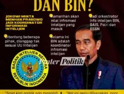 Politik dan BIN: Menelusuri Batas Antara Keamanan Nasional dan Kekuasaan