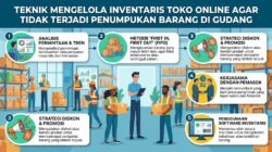 Teknik Mengelola Inventaris Toko Online Agar Tidak Terjadi Penumpukan Barang Di Gudang