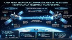 Cara Kerja Teknologi Komunikasi Laser Untuk Meningkatkan Kecepatan Transfer Data Antar Satelit
